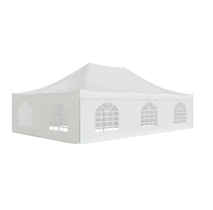 20 x 30 Pole Tent (With Sidewalls)