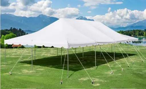 20 x 40 Pole Tent (Without Sidewalls)